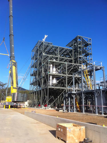 Northern Oil Refinery Modules erected - J.J. Richards & Sons